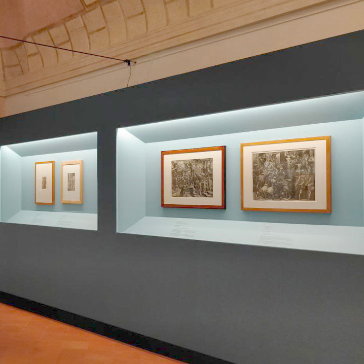 Giovanni Battista Scultori museum exhibition in Mantua Italia