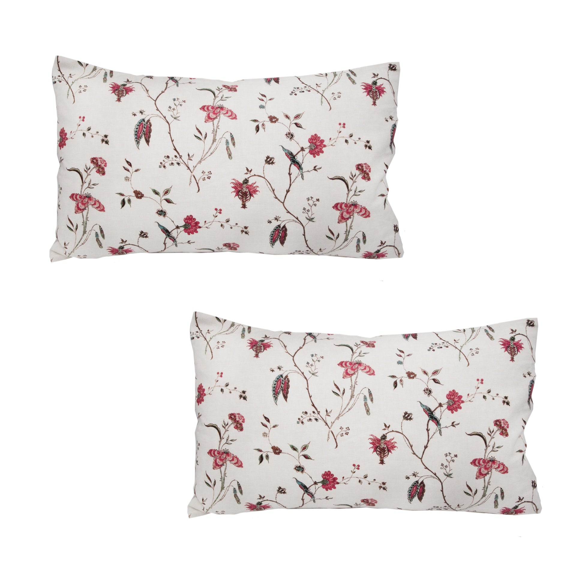 Antoinette Poisson Coromandel Linen Pillow Pair - Style 85A