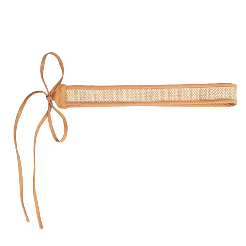 Boho Chic fair trade natural Babylonia Sandrift Belt by Lorna Murray Australia