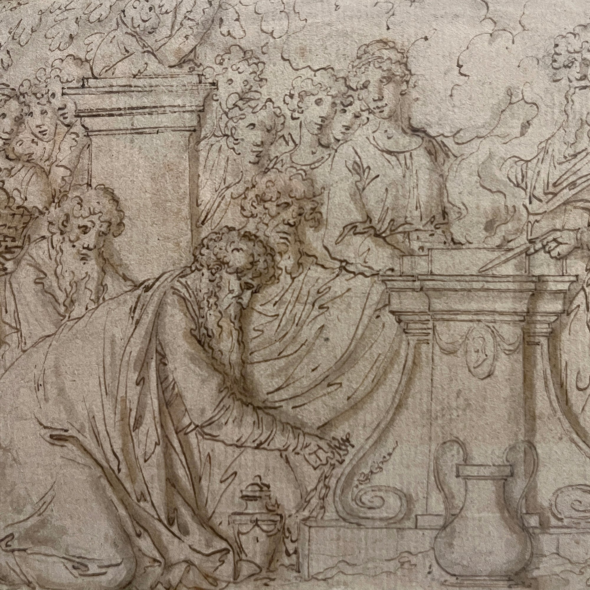 European-Antiques-Online-Sourcing-Le-Historique-Old-Master-Drawing