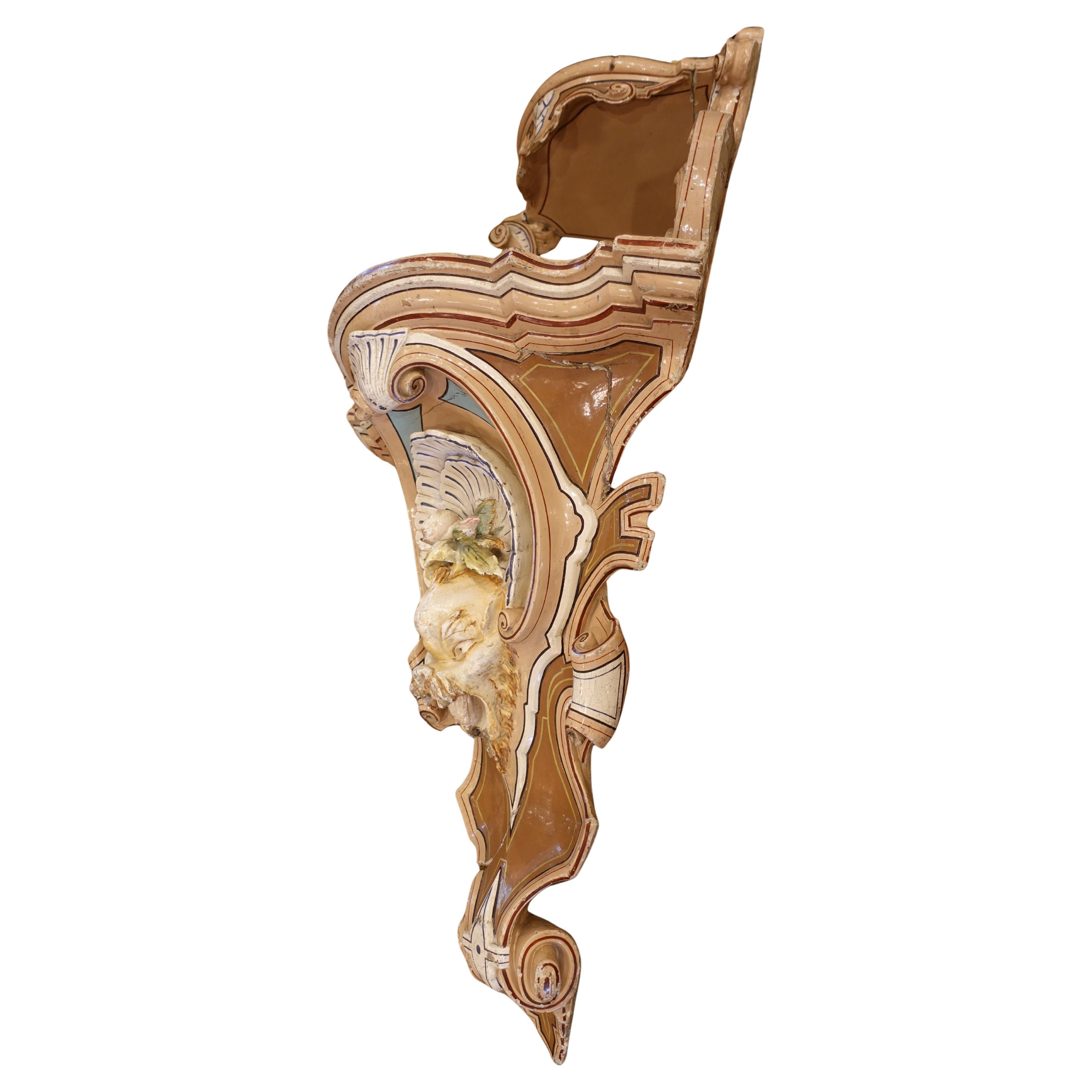 Side View of Multi-Tier Antique Wall Brackets for Luxury Interior Design Le Historique