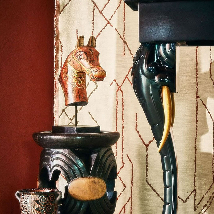 an antique vintage sculpture from Le Historique to Sarah Aaronson’s Uncommon Thread