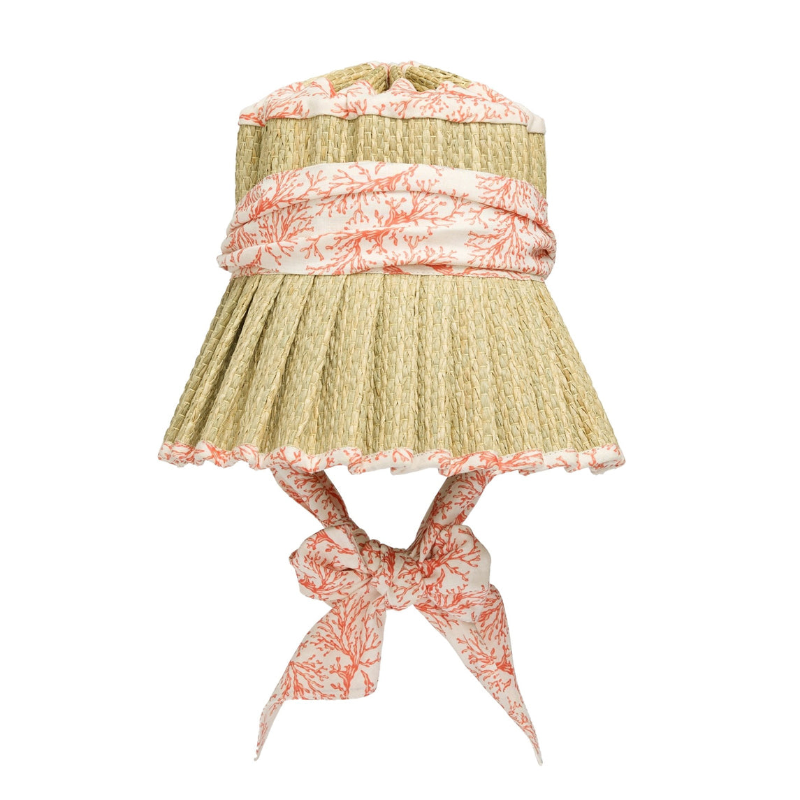 Limited edition Kathy Hilton Lorna Murray natural grass fiber hat