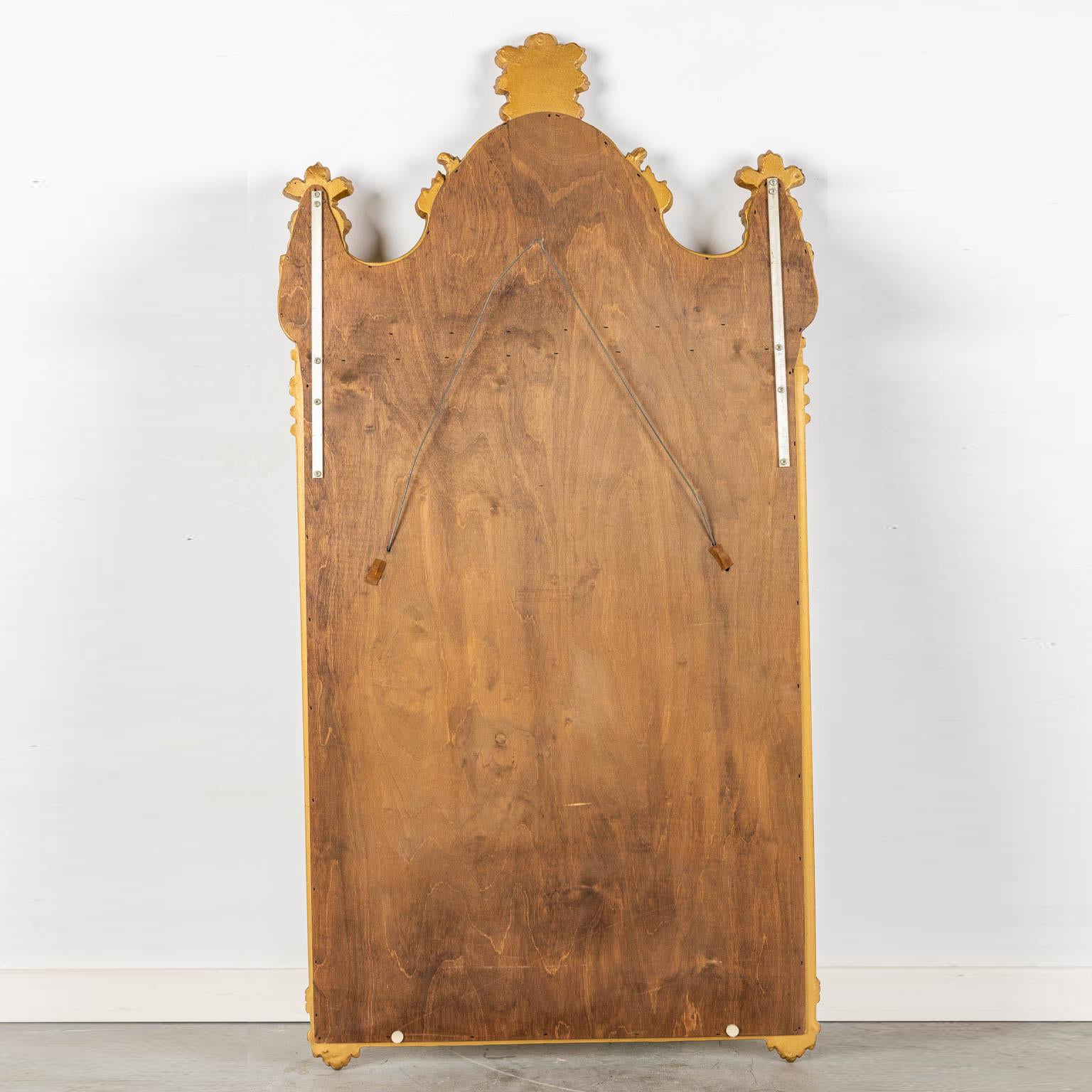 Elaborate and beautiful vintage Louis XVI style mirror by Deknudt Belgium for sale by the luxury Loudoun Boutique in Leesburg VA