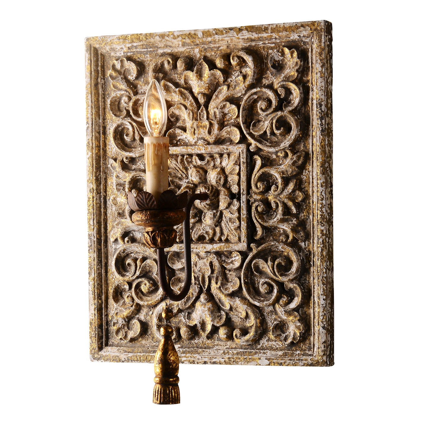 Antique-Inspired Laurentia 2-Light Wall Sconce
