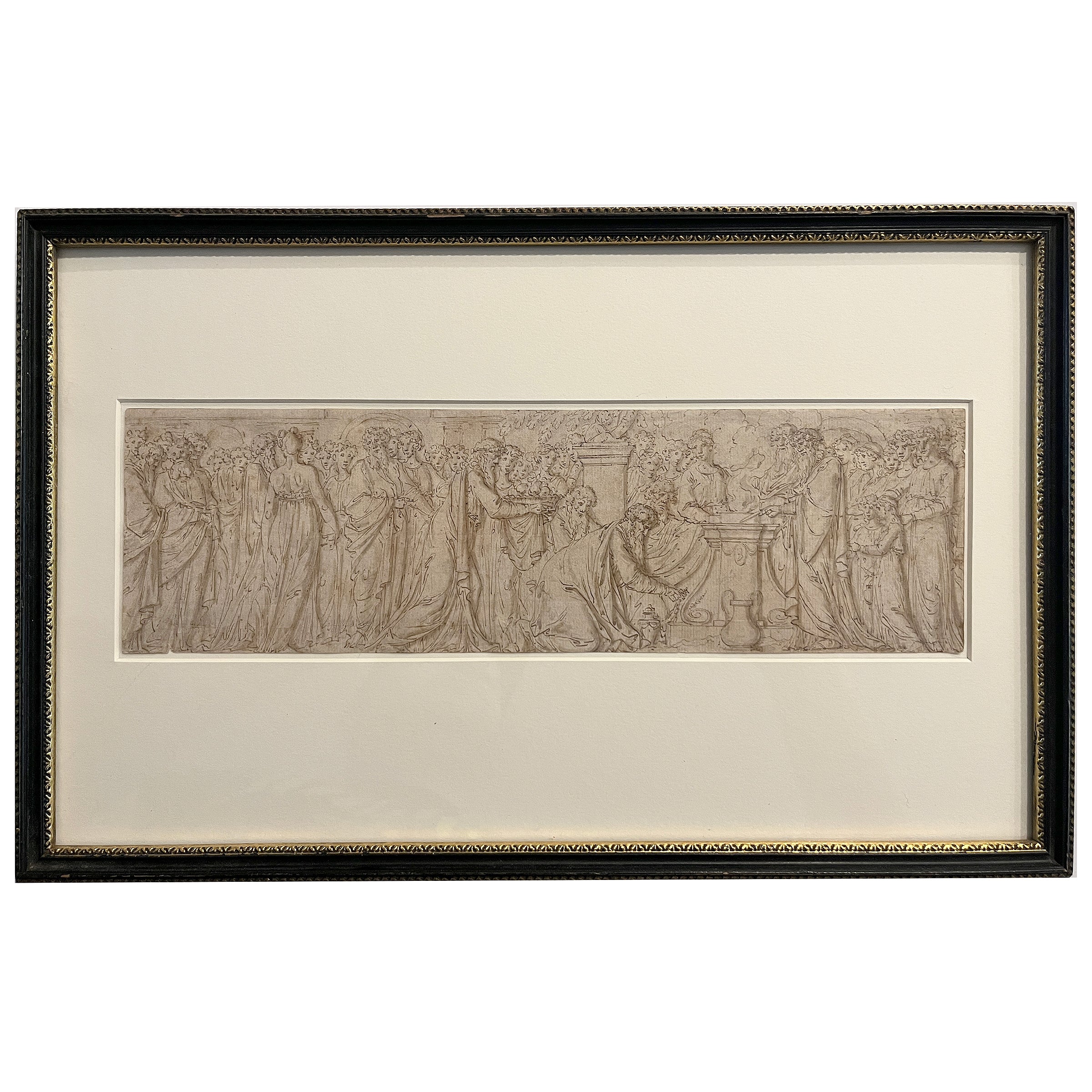 Le-Historique-Louis-Felix-de-la-Rue-18th-Century-Classical-Drawing
