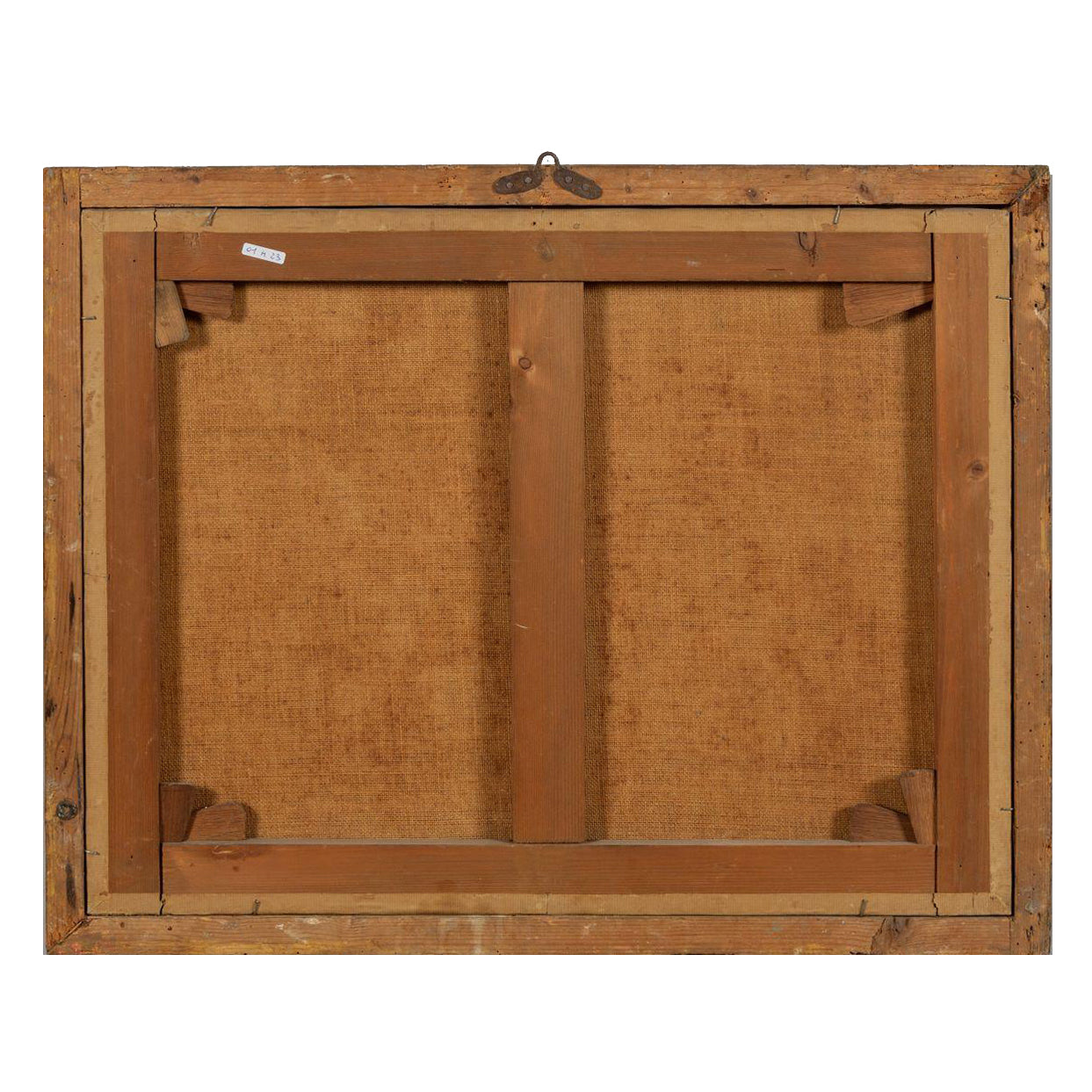 Beautifully aged pair of antique 17th century Italian Old Master Floral Oil Paintings in original giltwood frames